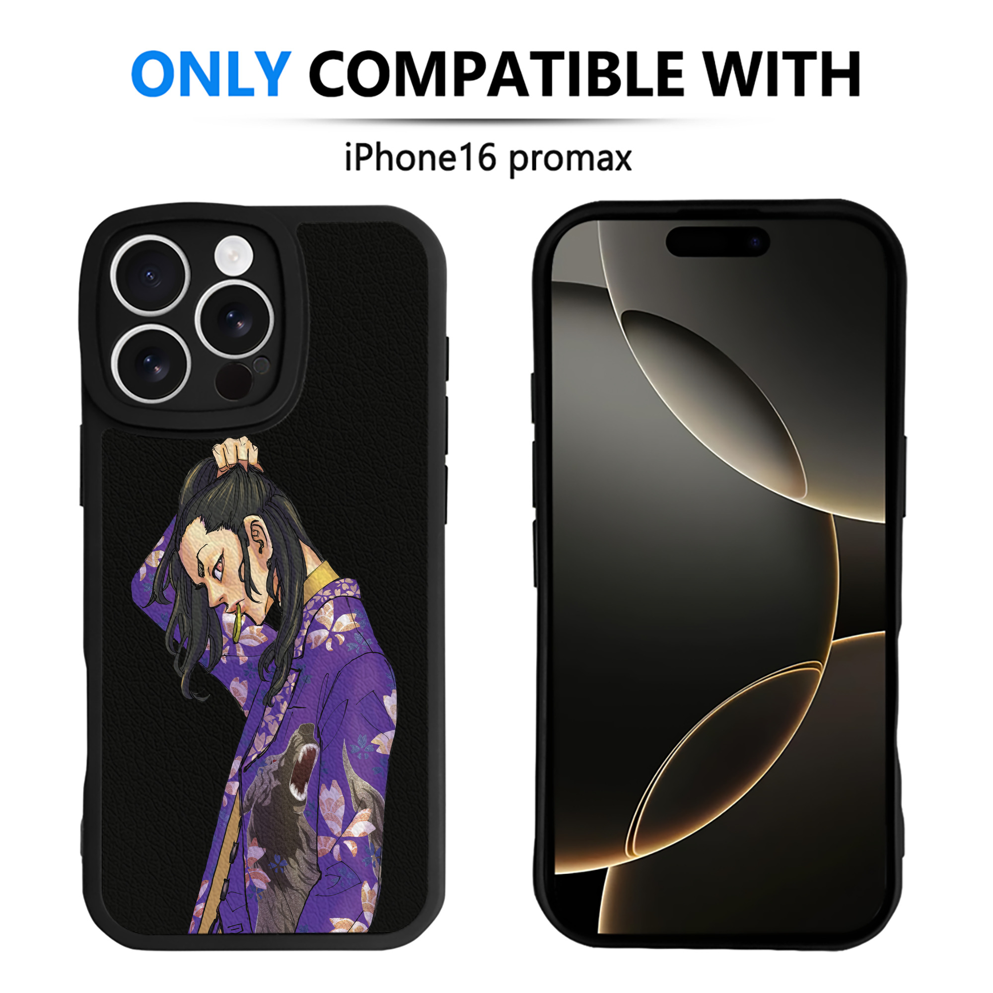 （画像用） 東京リベンジャーズ Tokyo Revengers 【iPhone 16シリーズ対応】シリコンスマホケース（レザー調） 材質：シリコン
